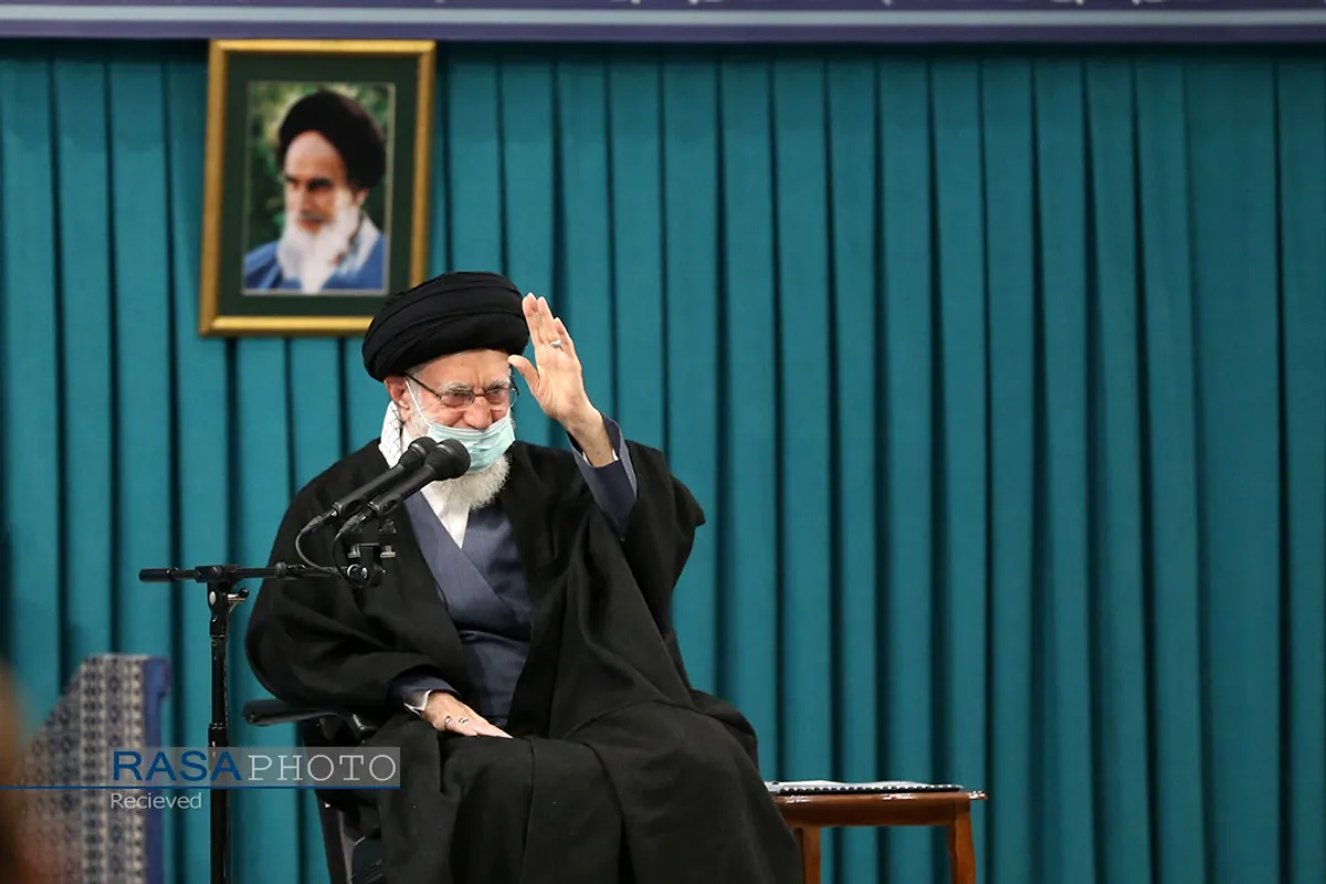 دیدار مداحان اهل&zwnj;بیت (علیهم&zwnj;السلام) با مقام معظم رهبری