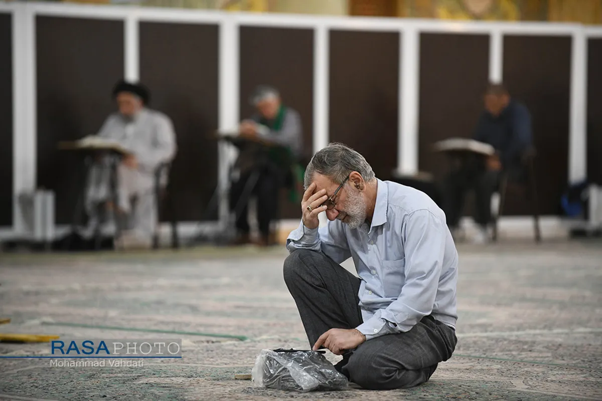مراسم مناجات خوانی شب&zwnj;های ماه مبارک رمضان در مسجد امام حسن عسکری (ع)