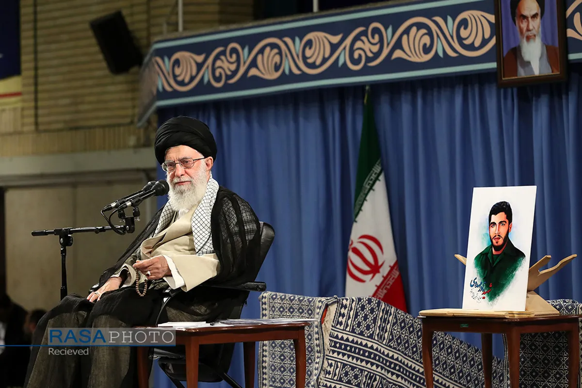 دیدار جمعی از دانشجویان و نمایندگان تشکل&zwnj;های دانشجویی با رهبر انقلاب