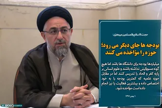 بودجه&zwnj;ها جای دیگر می&zwnj;رود؛ حوزه را مؤاخذه می&zwnj;کنند