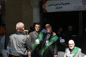 همایش تکریم خادمان و موکب داران اربعین در حرم مطهر حضرت معصومه(س)