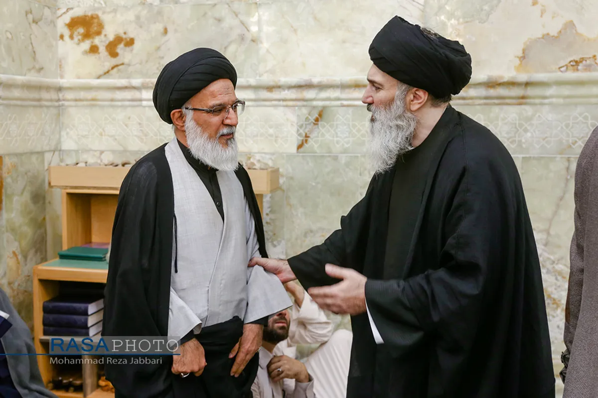 مراسم ختم آیت الله فاطمی&zwnj;نیا در مسجد اعظم قم