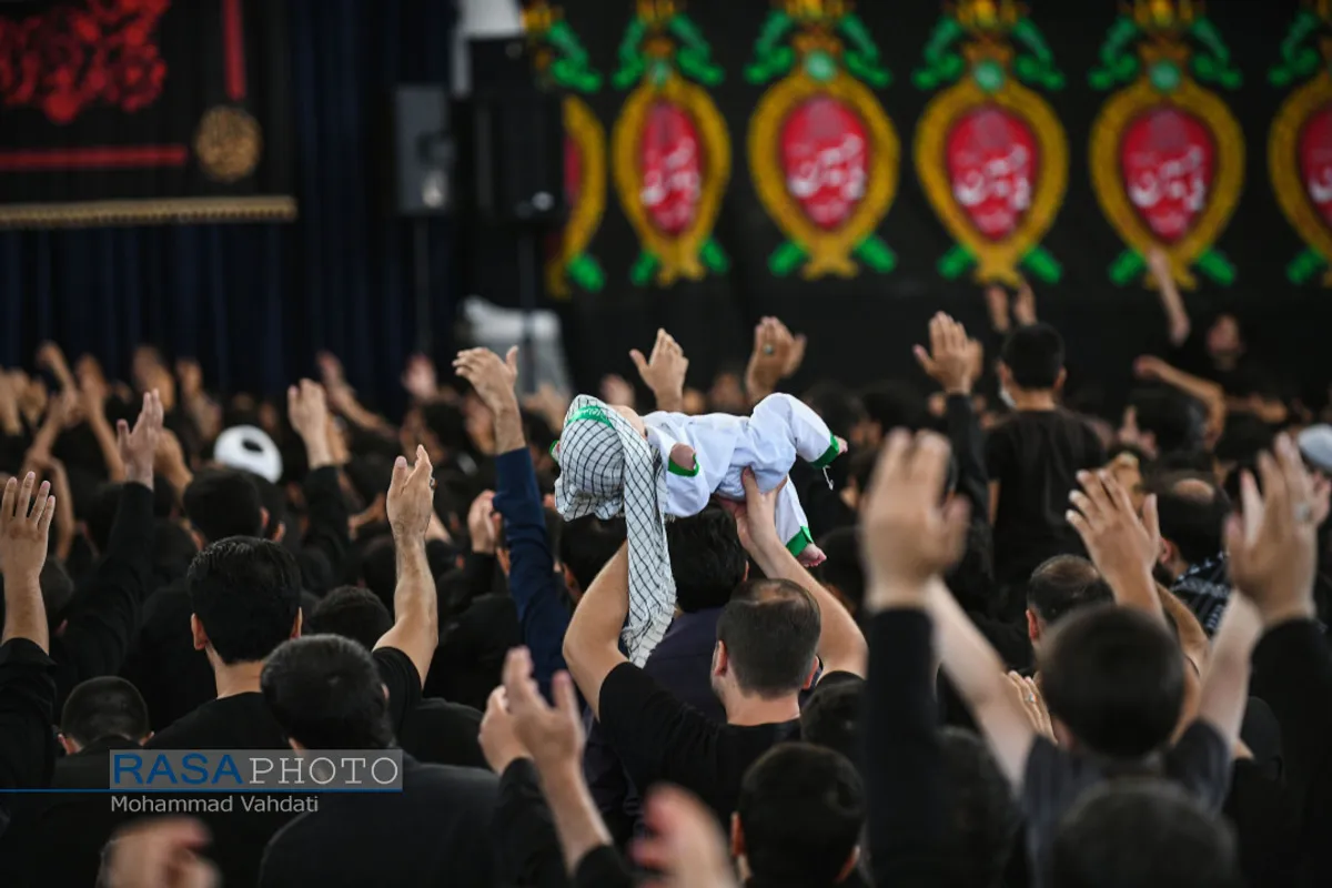 عزاداری روز هفتم محرم ۱۴۴۴ در هیئت کف العباس (ع) قم