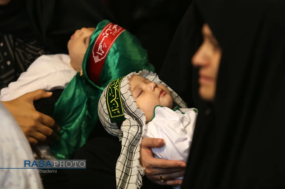 مراسم شیرخوارگان حسینی در بجنورد