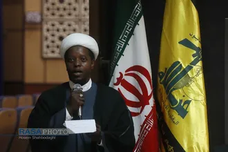 حضور شخصیت&zwnj;های حوزوی و گروه&zwnj;های مردم در دفتر حزب الله لبنان در قم