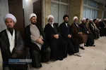 عزاداری روز وفات کریمه اهلبیت (سلام&zwnj;الله&zwnj;علیها) در دفتر حضرت آیت الله نوری همدانی