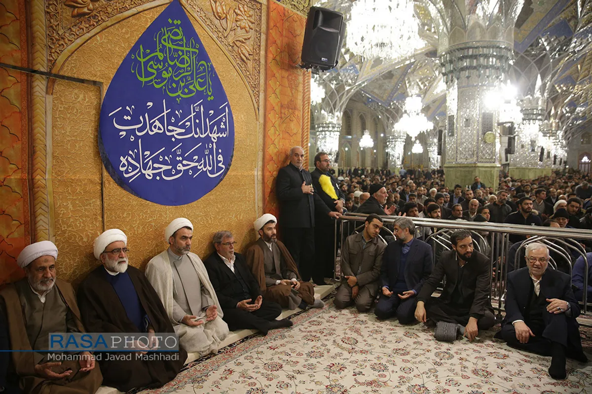 ویژه برنامه (ابراهیم آفریقا) در حرم مطهر رضوی