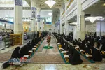 مراسم جزء&zwnj;خوانی قرآن کریم در حرم کریمه اهلبیت (ع)