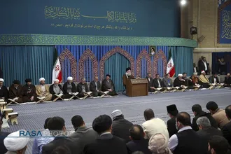 دیدار شرکت&zwnj;کنندگان در مسابقات بین&zwnj;المللی قرآن با رهبر انقلاب