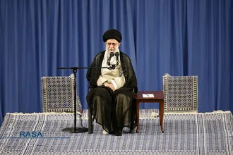 دیدار دست اندرکاران و کارگزاران حج با مقام معظم رهبری