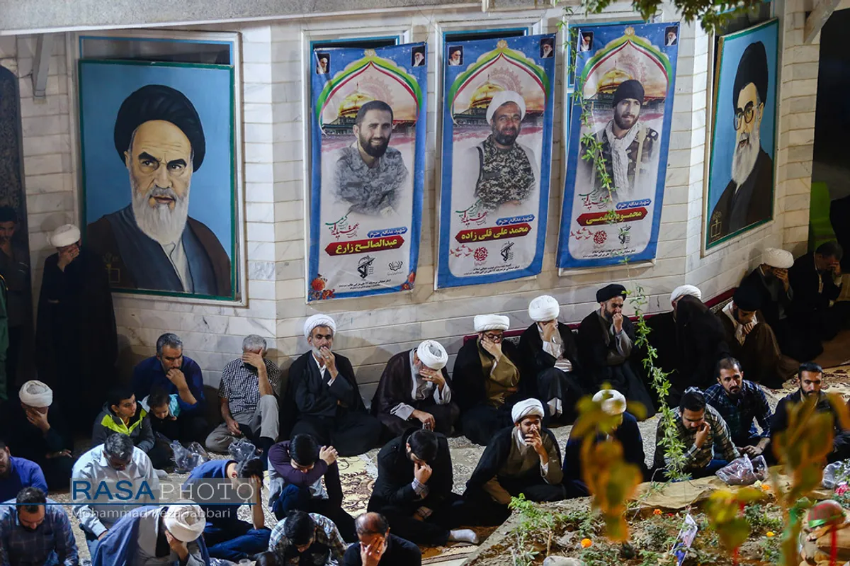 بزرگداشت طلبه شهید امنیت هادی عرفانی نیا&zwnj;