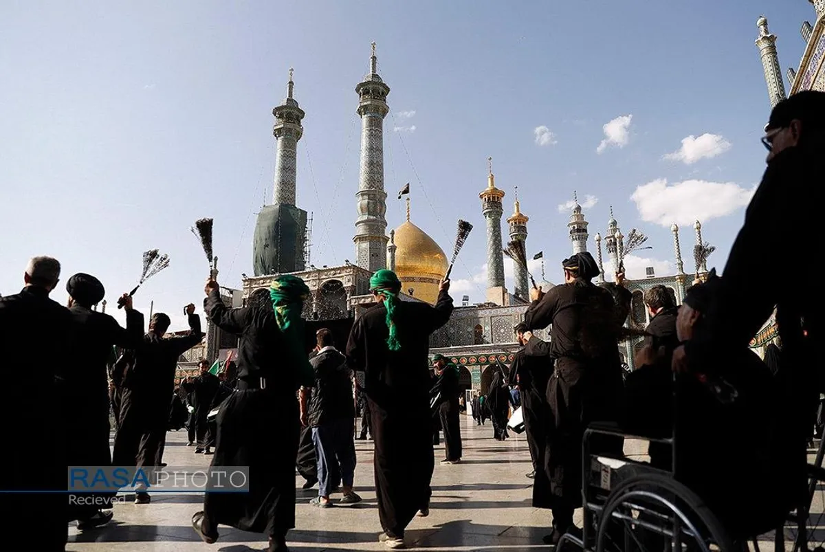 حرم کریمه اهلبیت (س) در روز شهادت حضرت زهرا (سلام&zwnj;الله&zwnj;علیها)