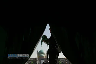 مراسم شیرخوارگان حسینی در حرم مطهر حضرت امام رضا (ع) | عکس&zwnj;های منتخب خبرگزاری رسا از عزاداری دهه اول محرم ۱۳۹۸