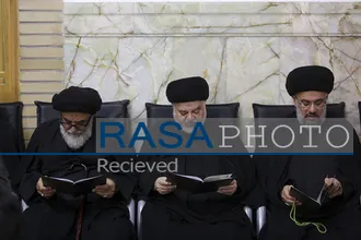 بزرگداشت رهبر شهید از سوی حضرت آیت&zwnj;الله سبحانی در حرم بانوی کرامت
