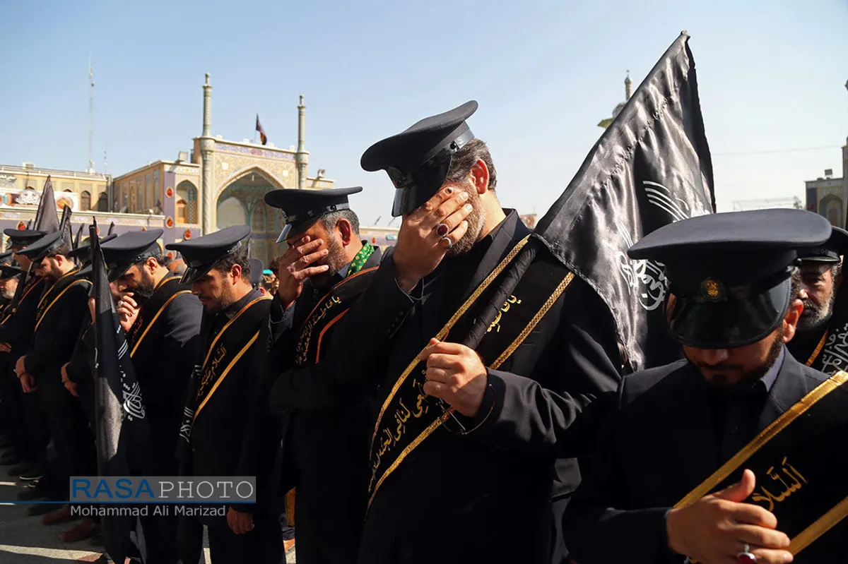 عزاداری روز شهادت حضرت امام رضا (علیه السلام) در قم