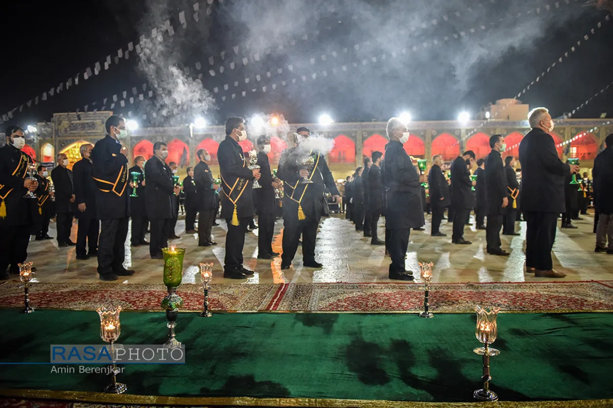 مراسم بزرگداشت سالروز شهادت حضرت احمد بن موسی الکاظم (ع) - شاهچراغ