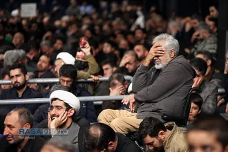 مراسم عزاداری شام شهادت حضرت فاطمه&zwnj;زهرا (سلام&zwnj;الله&zwnj;علیها) با حضور رهبر انقلاب