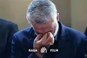 گریه‌ حاج قاسم در روضه حضرت ام‌البنین