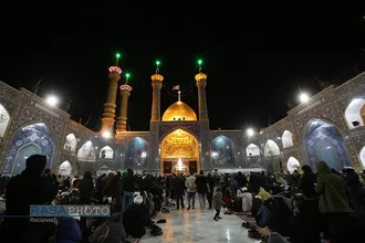 احیا شب ۲۱ ماه مبارک رمضان در حرم حضرت معصومه (سلام&zwnj;الله&zwnj;علیها)