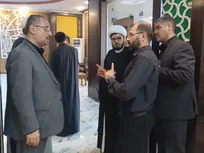 بازدید رئیس مرکز خدمات حوزه‌های علمیه از موکب کربلا