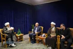 دیدار دکتر قالیباف با آیت الله کریمی جهرمی