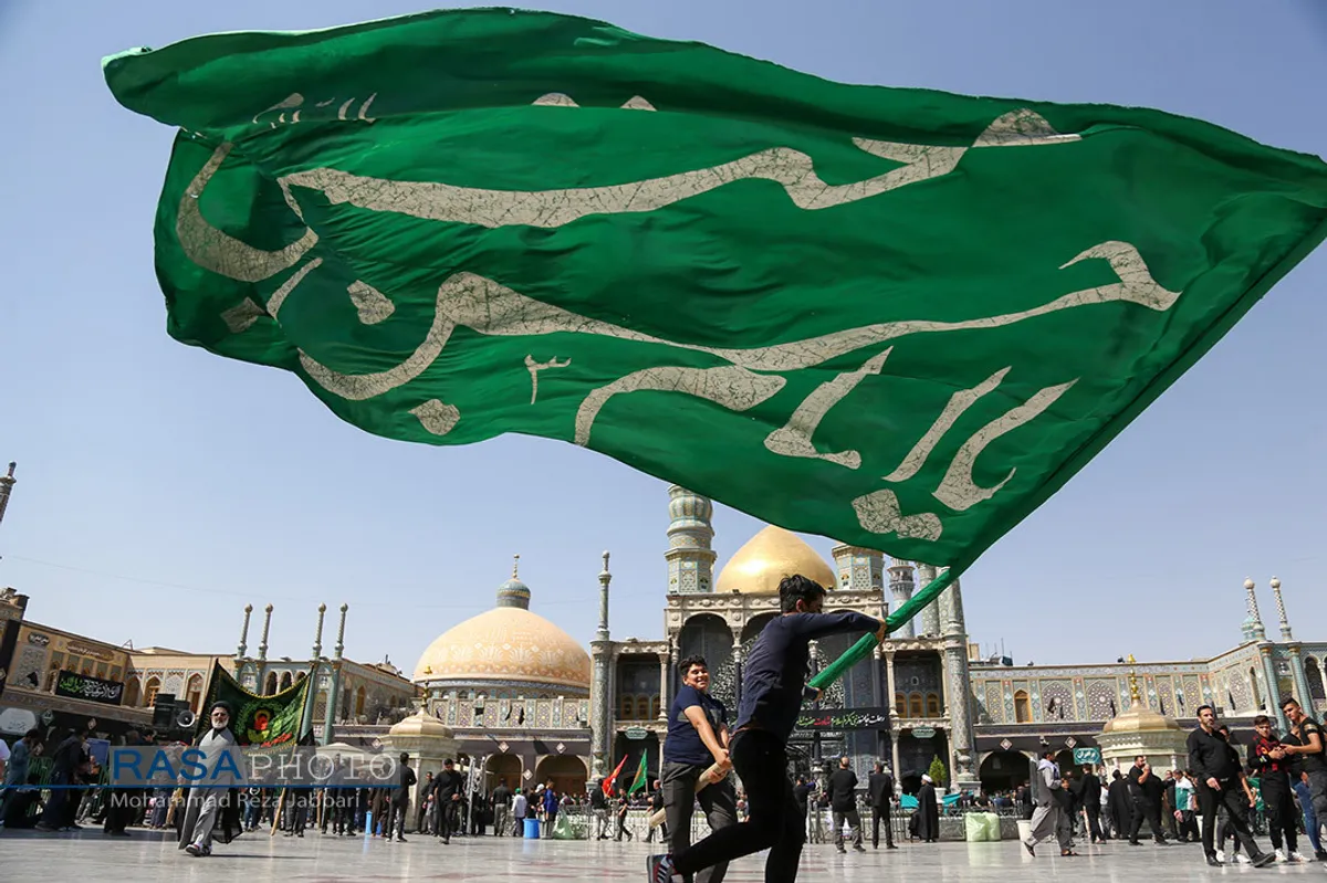 عزاداری روز شهادت حضرات پیامبر اعظم و امام حسن مجتبی (علیهما السلام) در قم