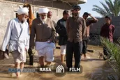 بازدید آیت الله کعبی از مناطق سیل زده شادگان