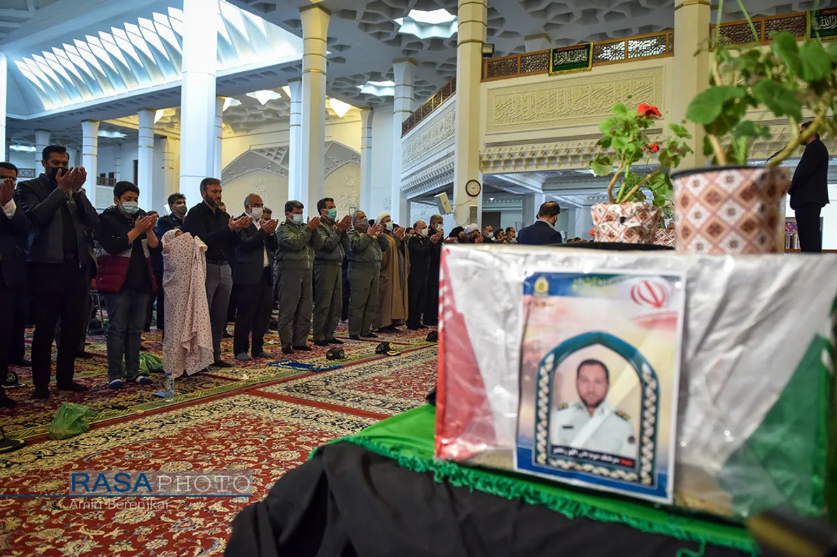 تشییع پیکر شهید علی&zwnj;اکبر رنجبر در شیراز&lrm;&lrm;