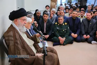 دیدار دست&zwnj;اندرکاران کنگره ملی شهدای استان کهگیلویه و بویر احمد با رهبر انقلاب