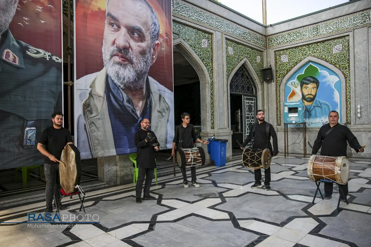 مراسم چهلم سرلشکر شهید حاج محمدحسن محققی
