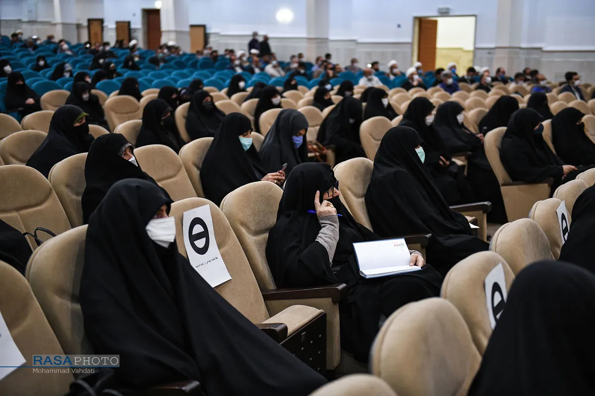 مراسم تکریم مدیر جامعة الزهرا