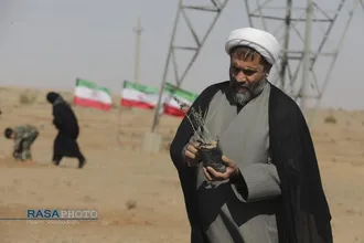 غرس ۶۵۰۰ نهال به یاد رهبر شهید انقلاب و شهدای جنگ تحمیلی سوم