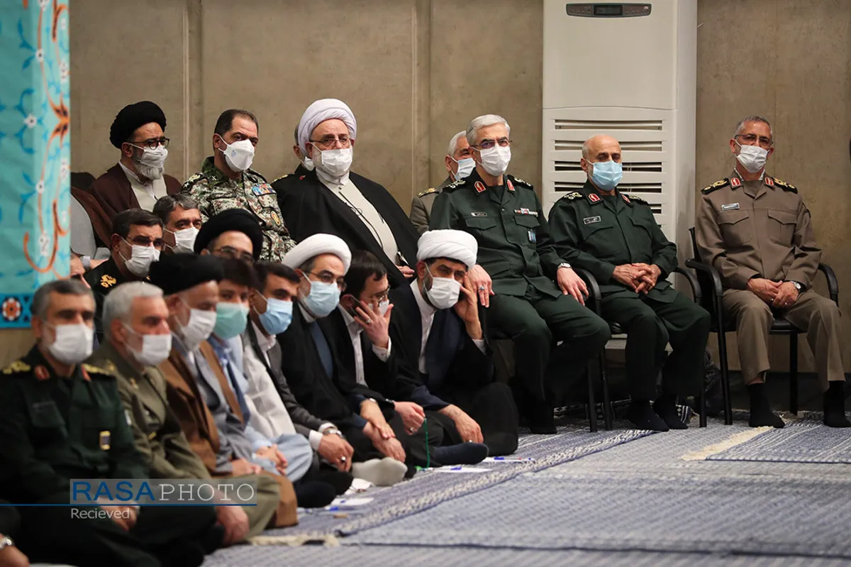 دیدار رمضانی مسئولان نظام با مقام معظم رهبری