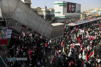 تشییع تاریخی رهبر شهید انقلاب در تهران