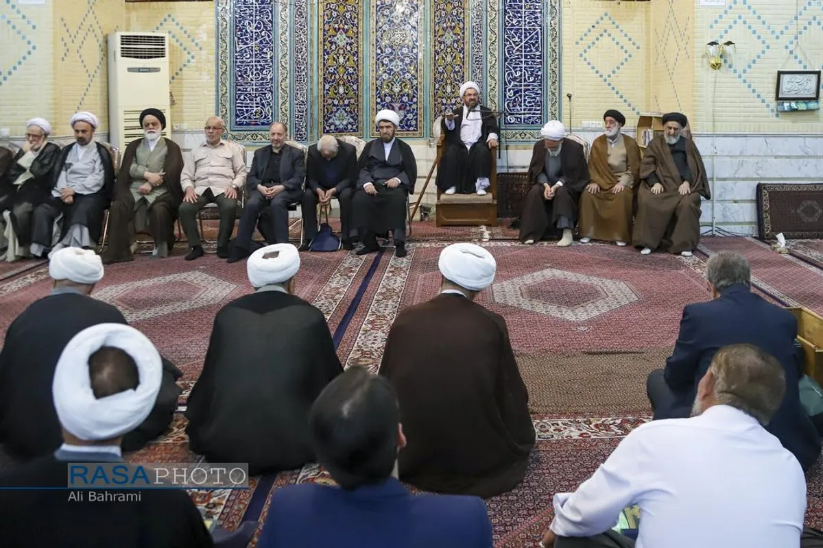 مراسم بزرگداشت شهدای عدالت و حجت الاسلام نیری در قم