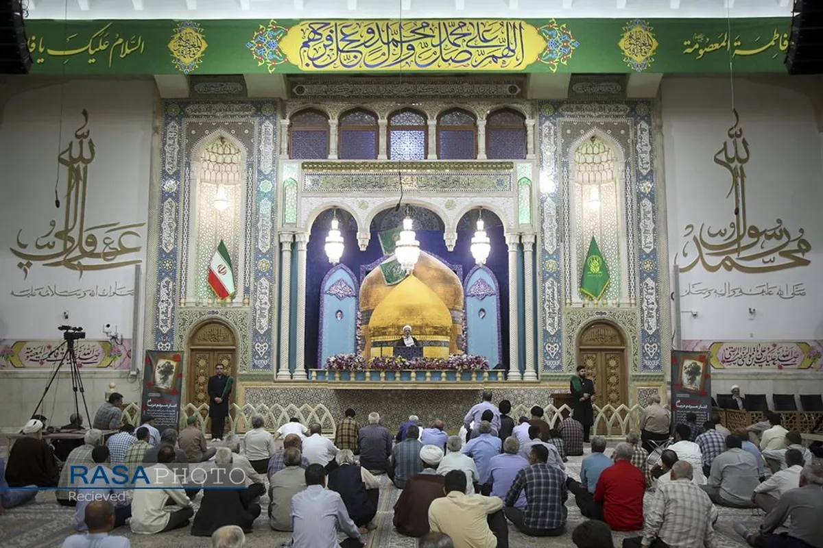 مراسم یادبود جان&zwnj;باختگان حادثه بندر شهید رجایی