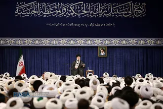 دیدار جمعی از مبلغان و طلاب حوزه&zwnj;های علمیه سراسر کشور