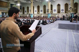 دیدار رمضانی دانشجویان با رهبر معظم انقلاب اسلامی