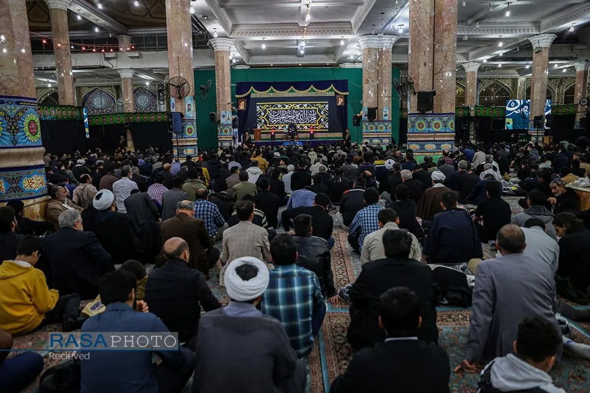 احیا شب نوزهم ماه مبارک رمضان در مسجد مقدس جمکران