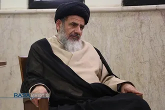 دیدار حجت الاسلام محمدمهدی محققی مدیرعامل رسا با حجت الاسلام سید ابوالحسن حسن&zwnj;زاده نماینده مردم خوزستان در مجلس خبرگان رهبری