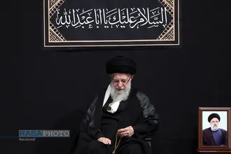 دومین شب مراسم عزاداری حضرت اباعبدالله الحسین (علیه&zwnj;السلام) با حضور رهبر انقلاب