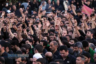 دسته عزاداری شهادت حضرت امام امیر المومنین (ع) با حضور حضرت آیت الله وحید خراسانی