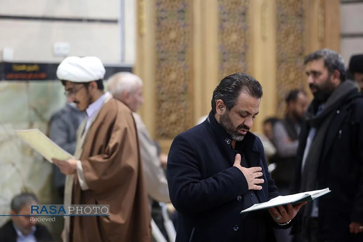 حال و هوای حرم کریمه اهلبیت (ع) در شب میلاد حضرت امام محمد باقر (علیه&zwnj;السلام)