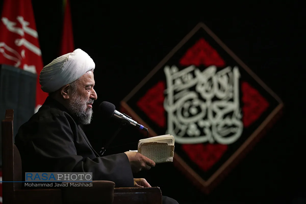 عزاداری دهه اول محرم در حسینیه قماش فروش&zwnj;های مشهد