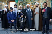 حضور پر شور مردم قم در پای صندوق های رای