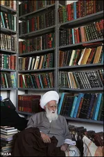 تصاویر آرشیوی |  از مرحوم آیت الله عبد الله نظری خادم الشریعه
