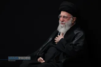 مراسم عزاداری روز اربعین هیئت&zwnj;های دانشجویی در حضور رهبر انقلاب