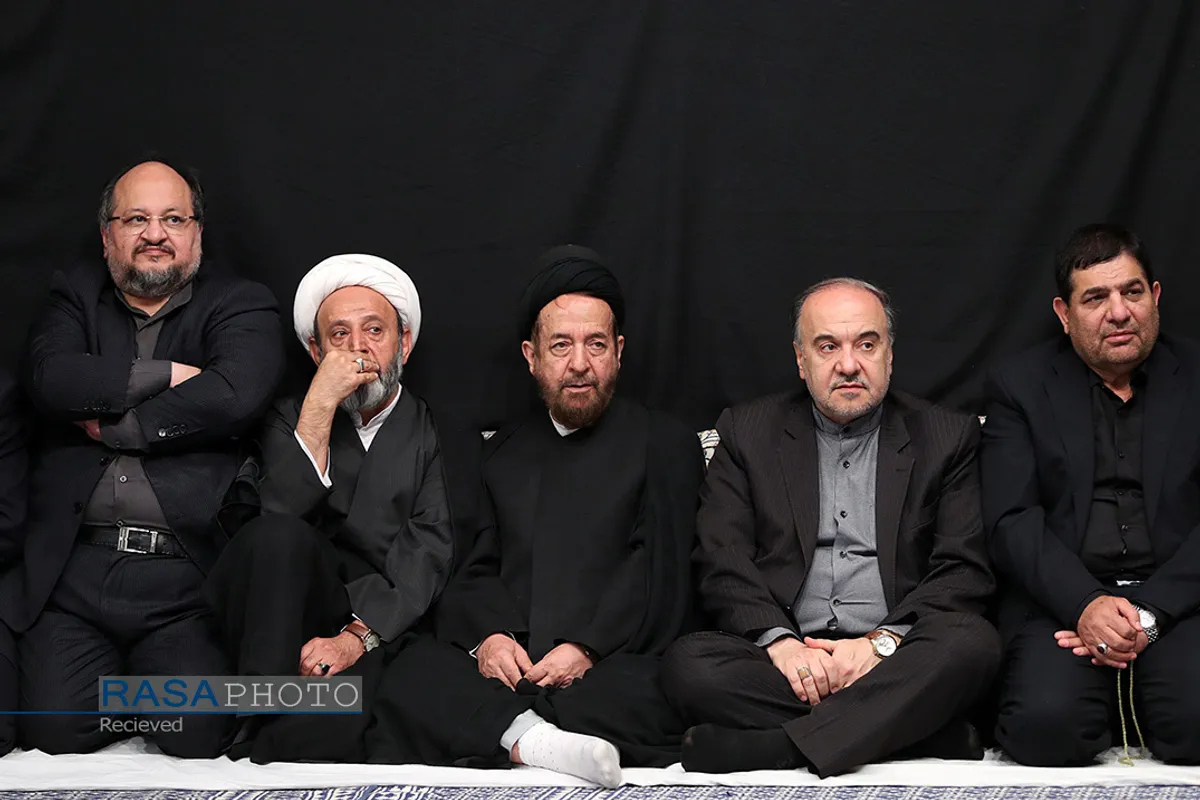 دومین شب مراسم عزاداری حضرت اباعبدالله الحسین (علیه&zwnj;السلام) با حضور رهبر انقلاب