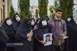 آیین استقبال از پیکر ۹ شهید دوران دفاع مقدس در شیراز&lrm;&lrm;