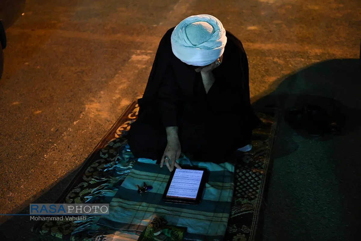 احیا شب قدر پشت در&zwnj;های بسته مسجد مقدس جمکران
